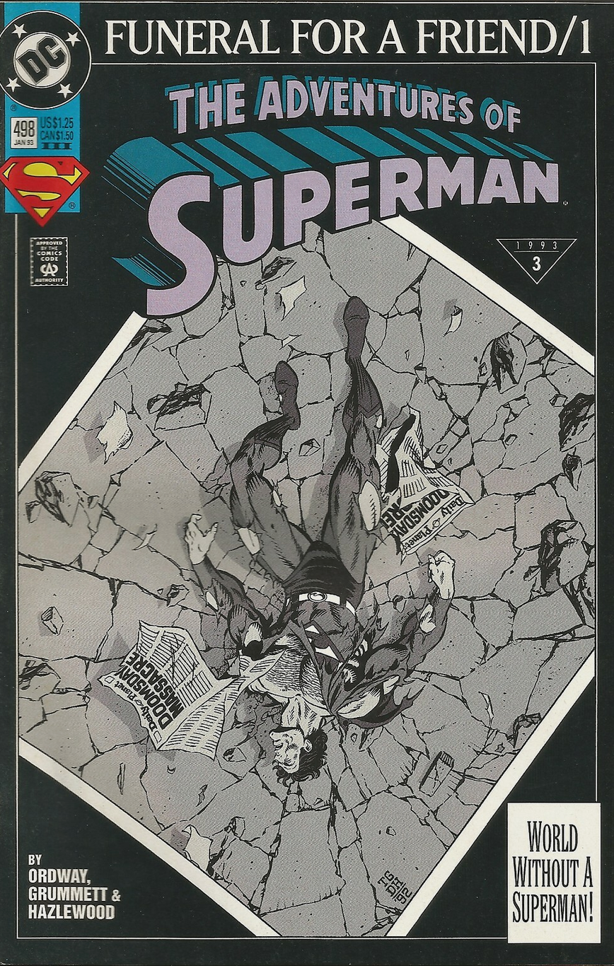 ADVENTURES OF SUPERMAN #498 1993