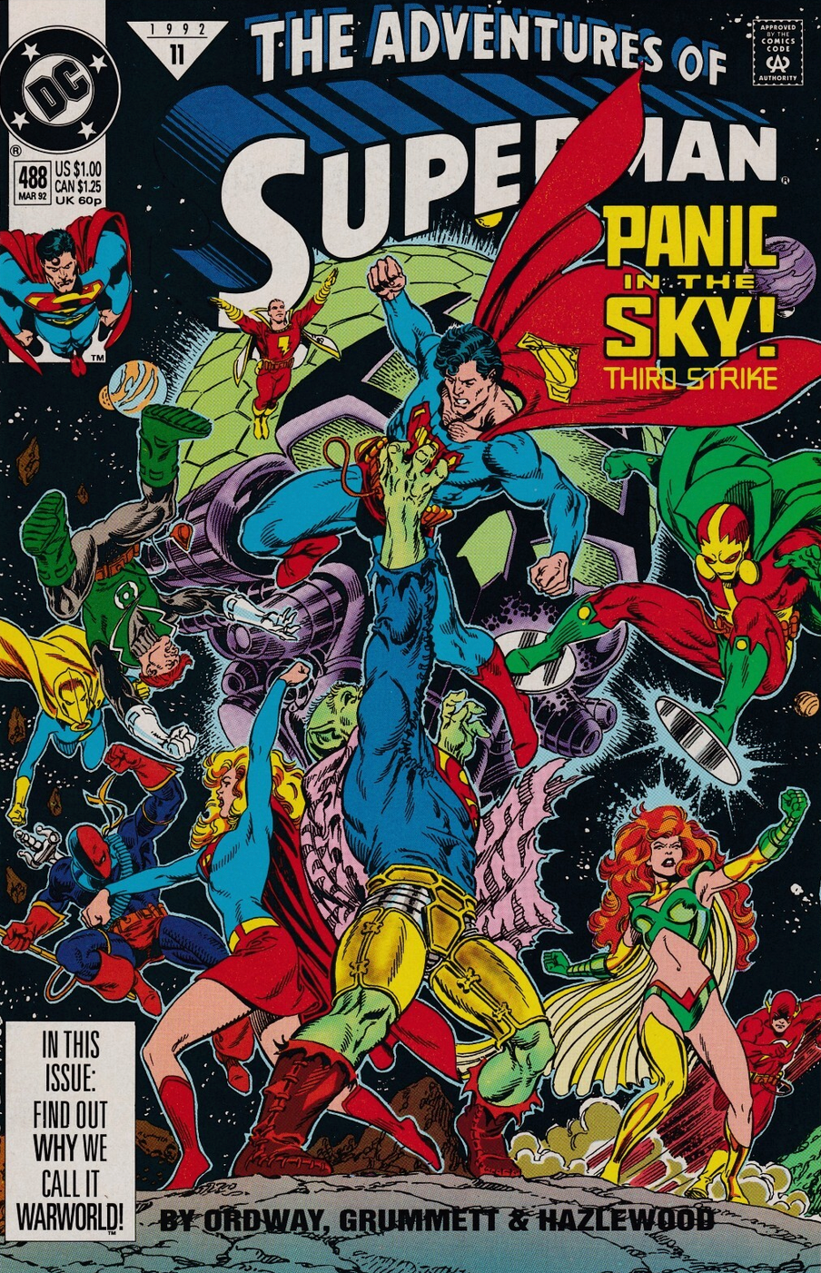 ADVENTURES OF SUPERMAN #488 1992 Superman DC COMCS