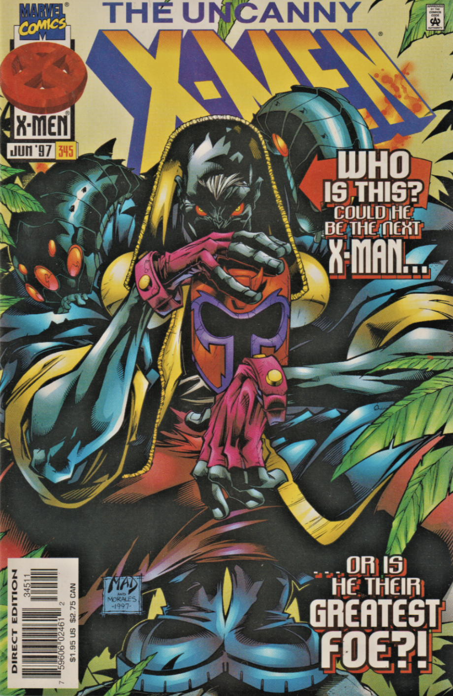 X-MEN #345 1997 (1ST APP MAGGOTT)