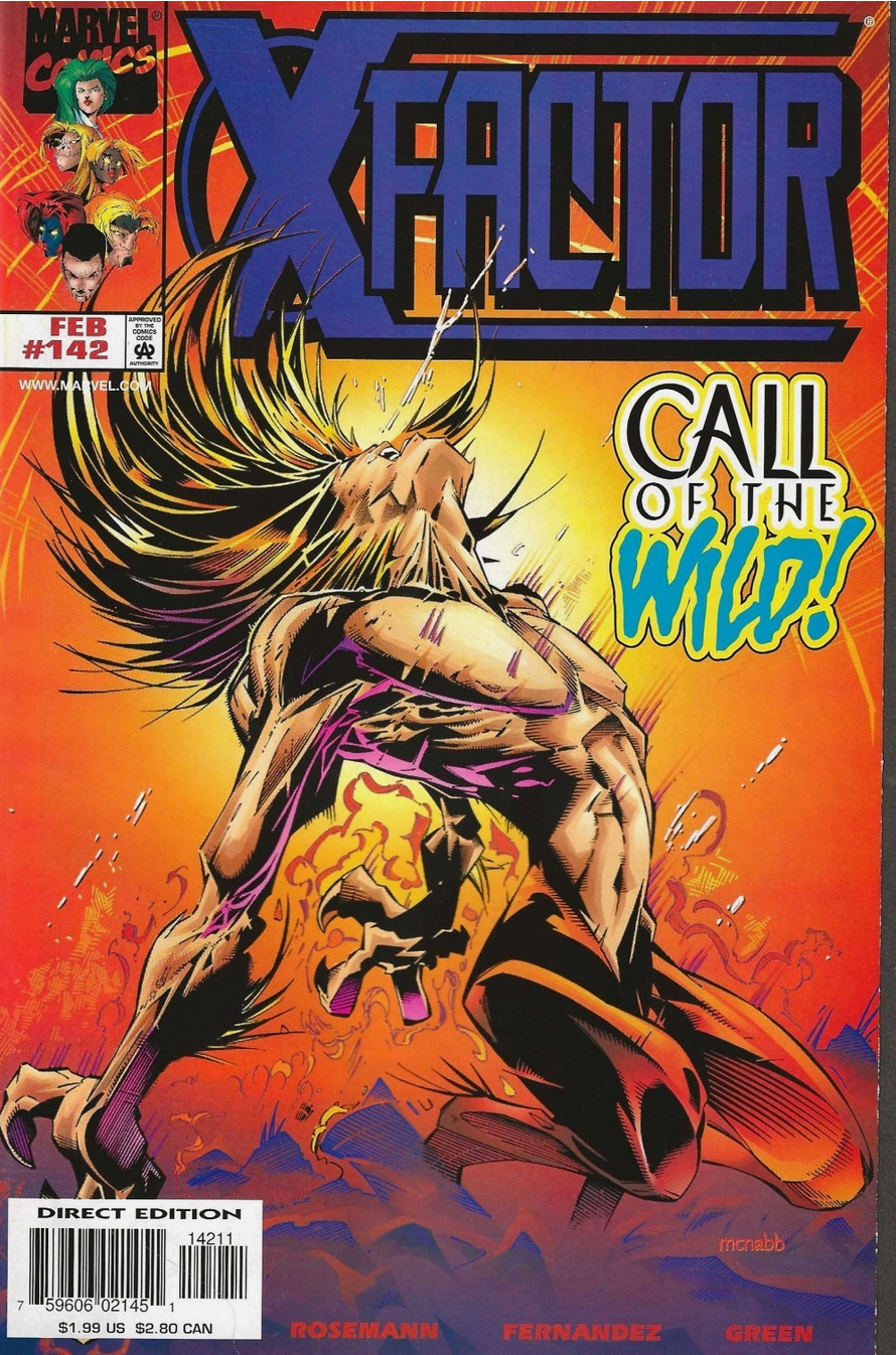 X-FACTOR #142 1997 X-Factor MARVEL COMICS