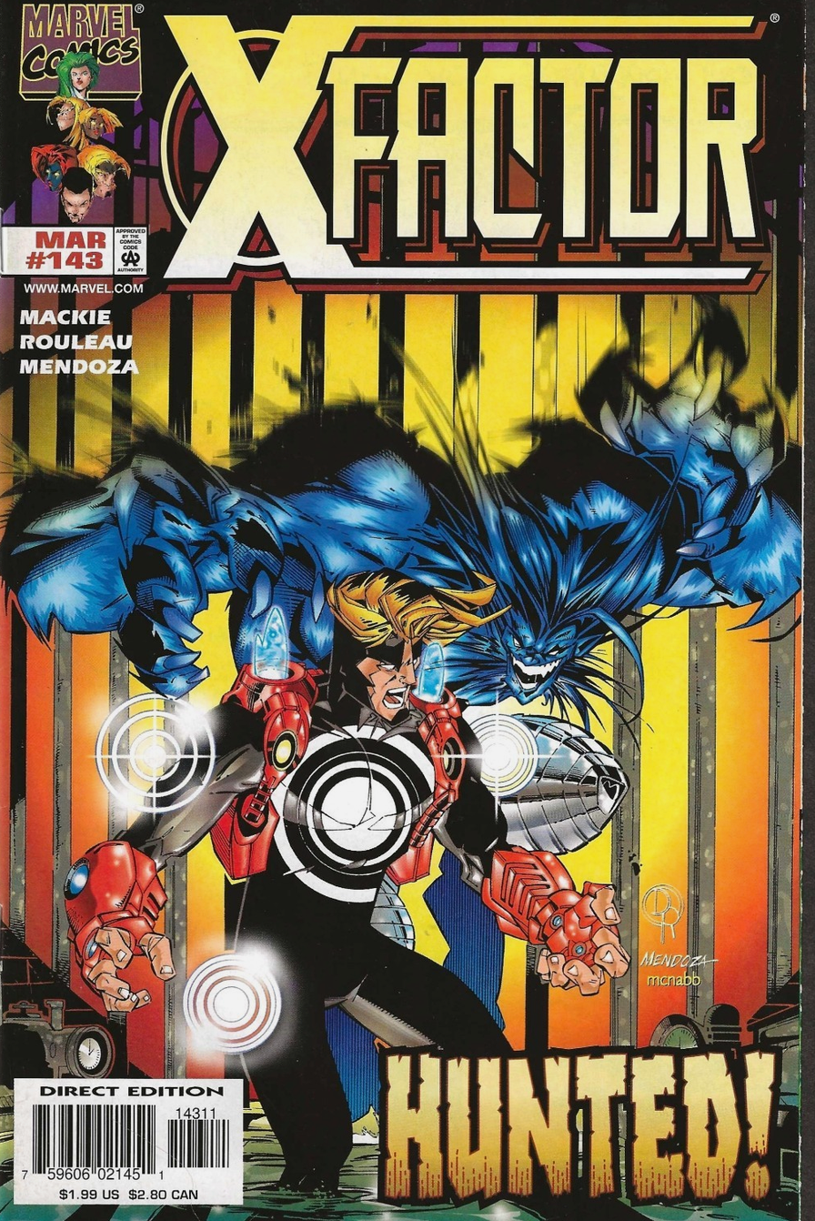 X-FACTOR #143 1997 X-Factor MARVEL COMICS