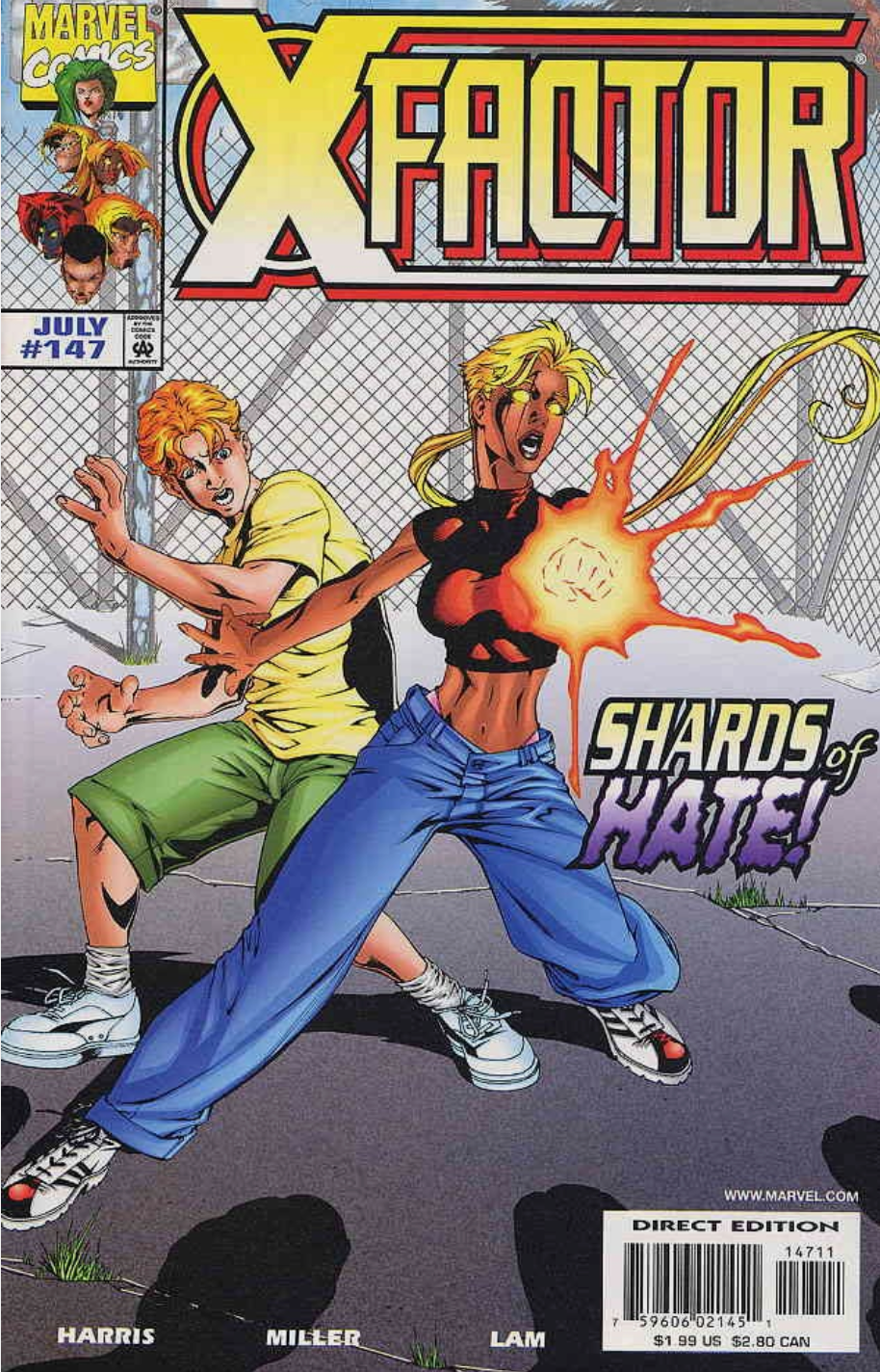 X-FACTOR #147 1998 X-Factor MARVEL COMICS