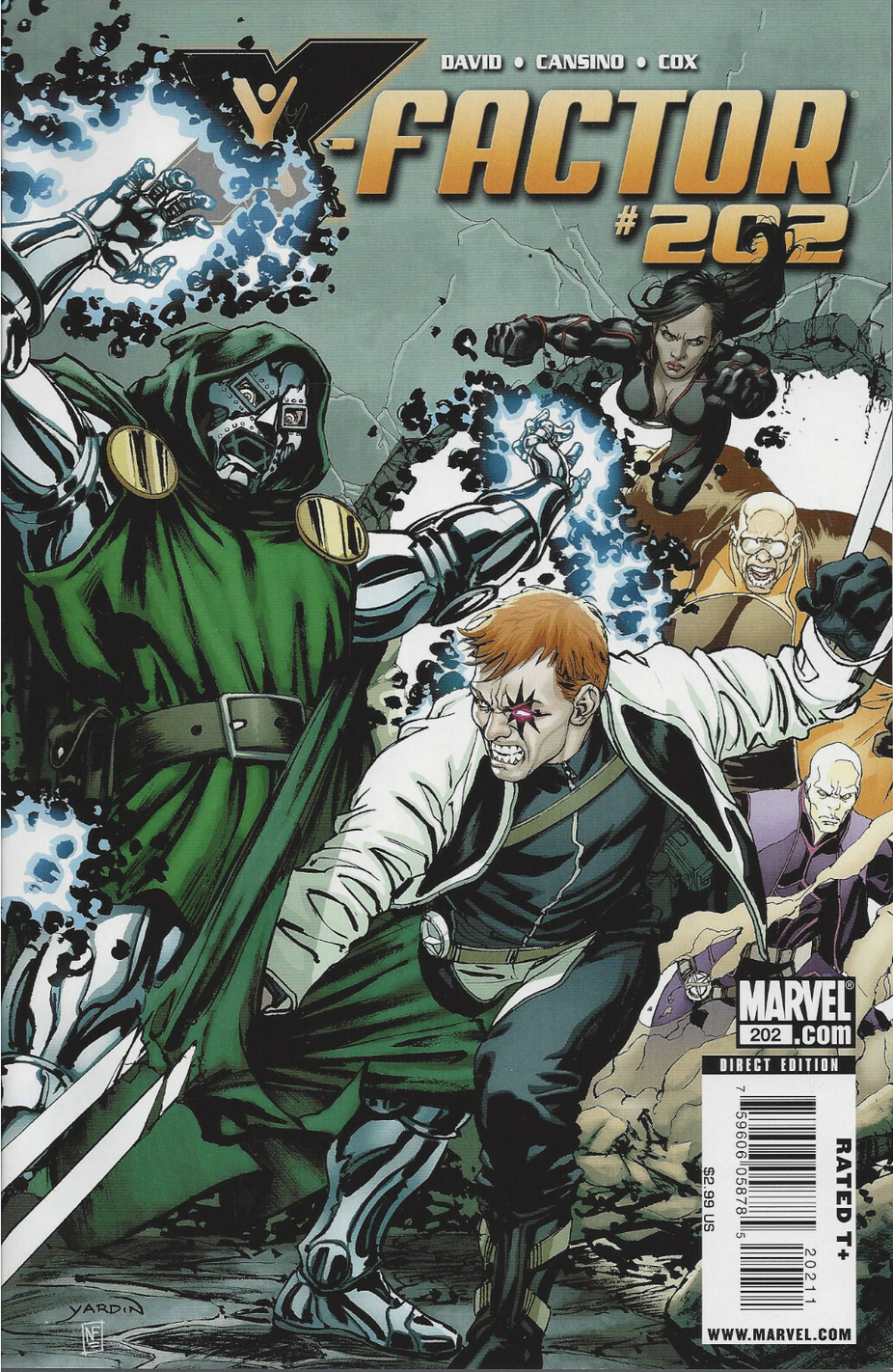 X-FACTOR #202 DR DOOM 2010