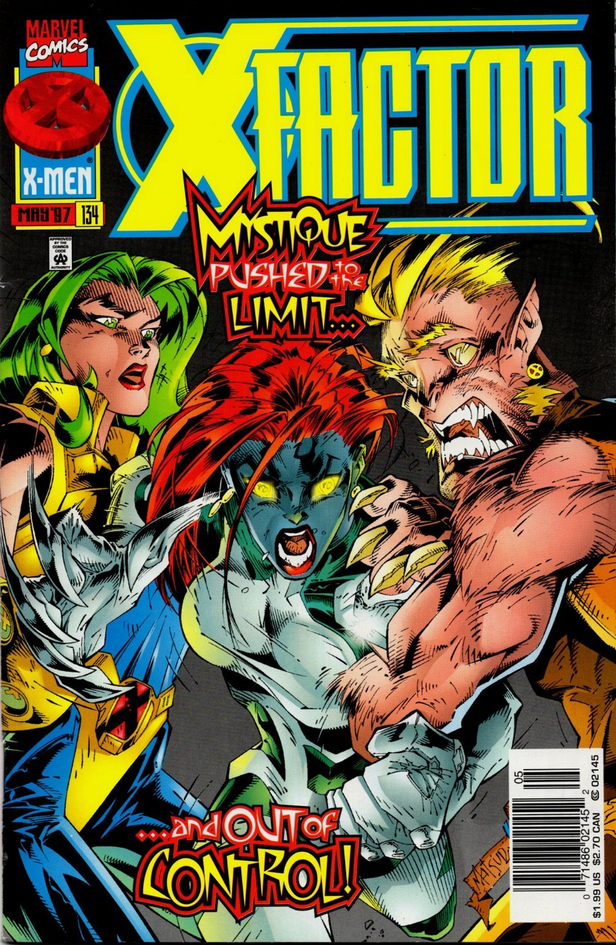 X-FACTOR #134 1997 NEWSSTAND