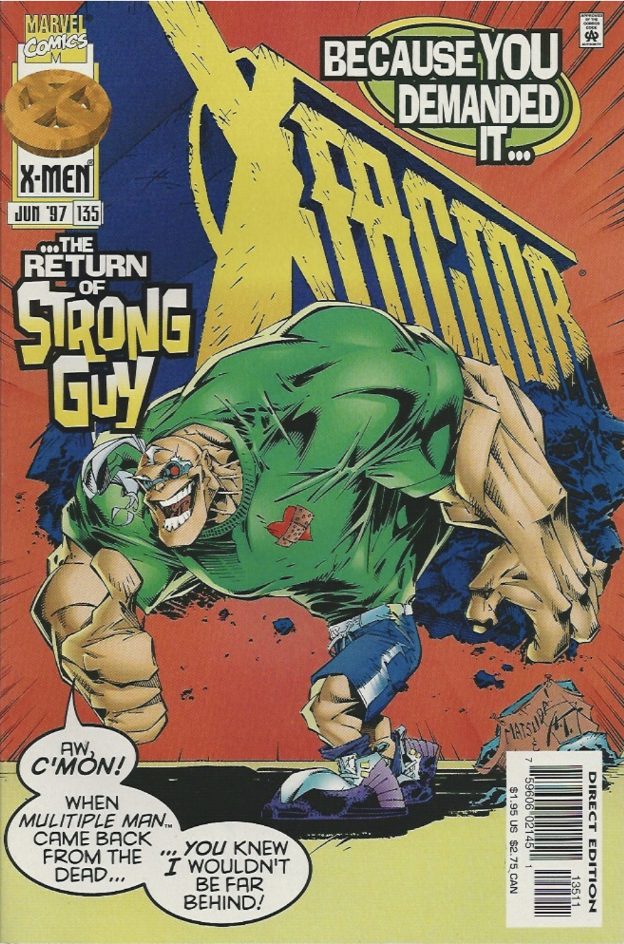 X-FACTOR #135 1997