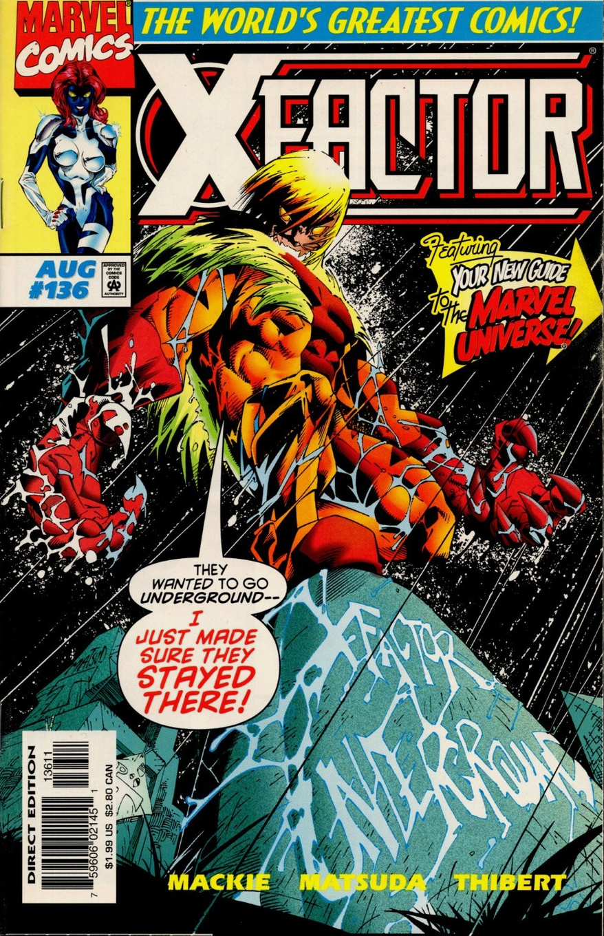 X-FACTOR #136 1997