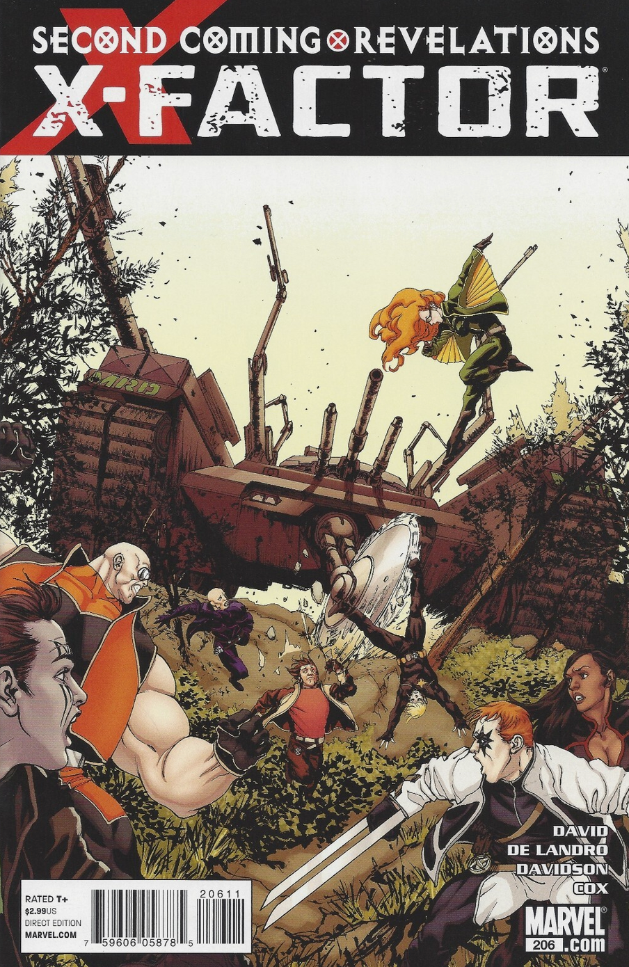X-FACTOR #206 2010 X-Factor MARVEL COMICS