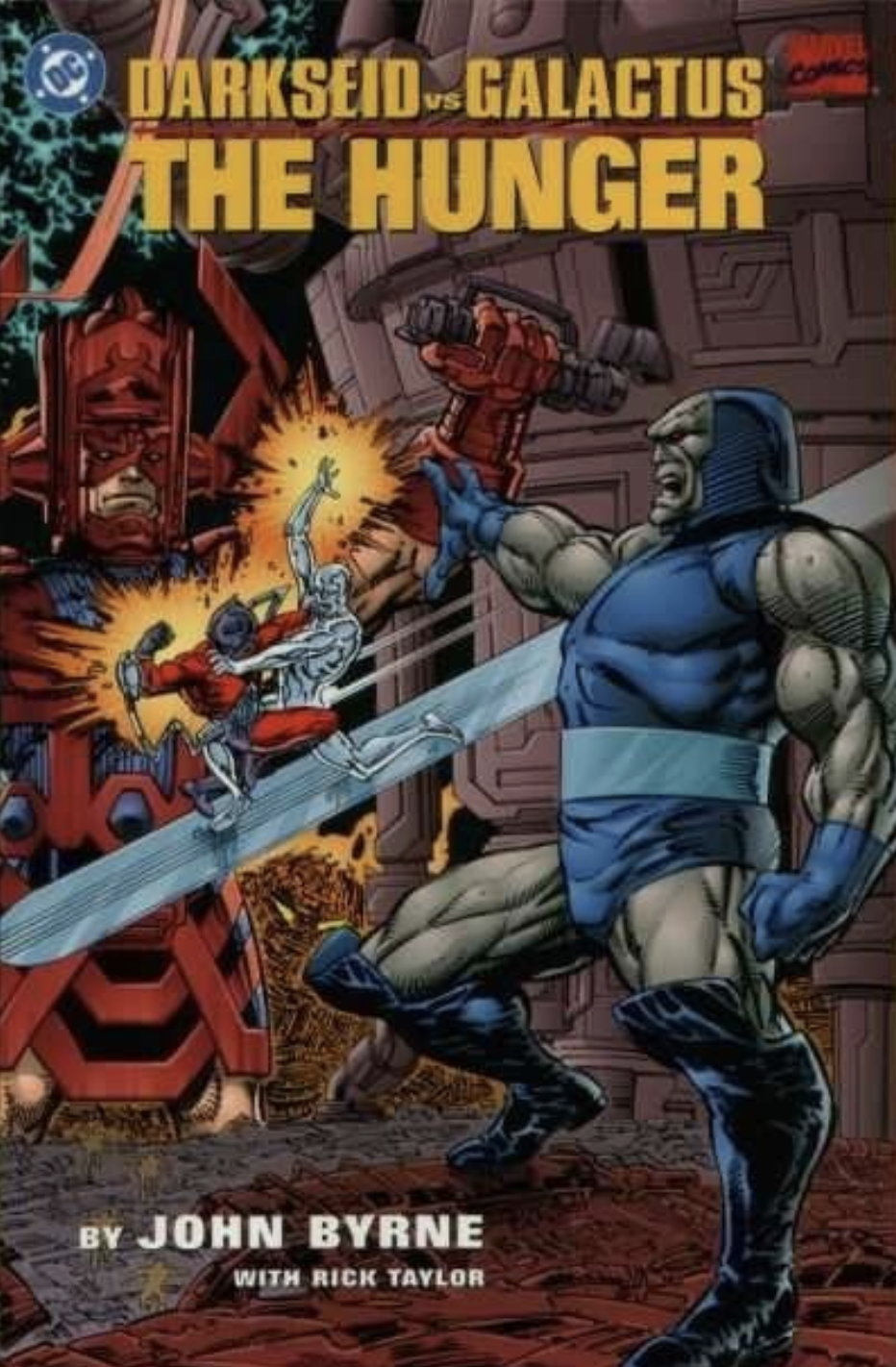 DARKSEID VS GALACTUS THE HUNGER ONESHOT JOHN BYRNE 1995