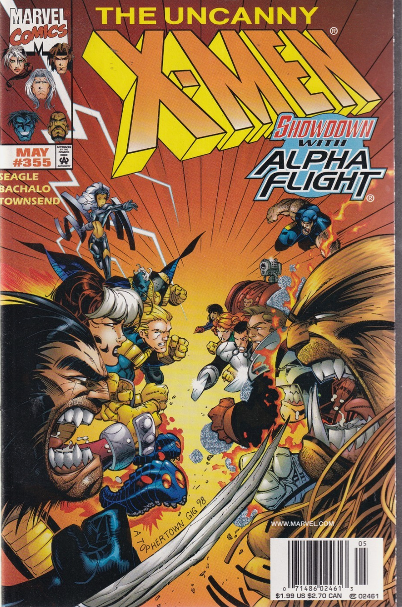 X-MEN #355 1998 NEWSSTAND