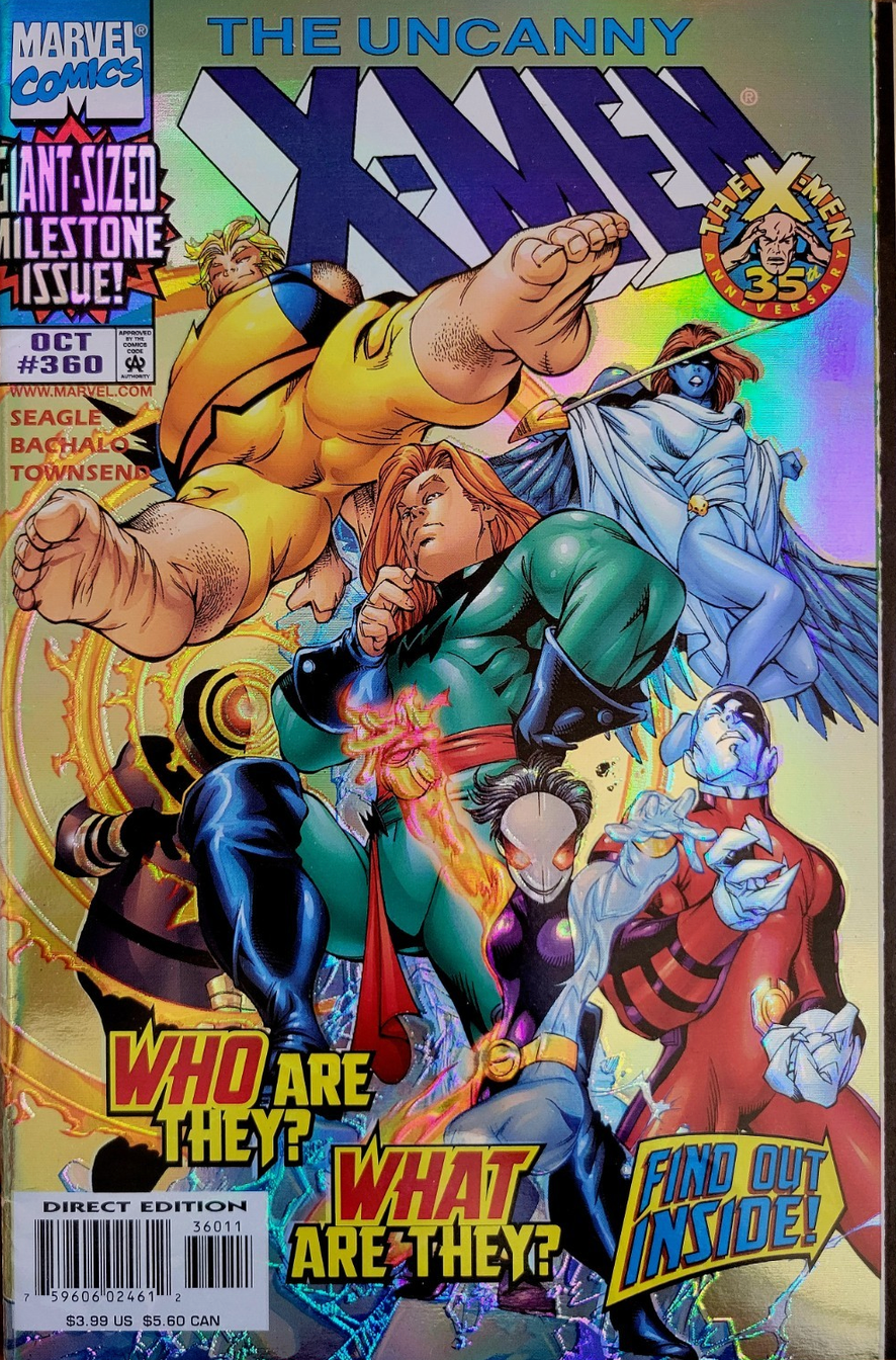X-MEN #360 1998 HOLOFOIL