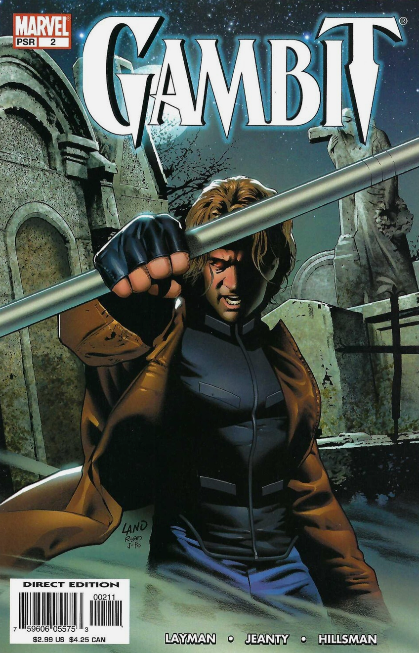 GAMBIT #2 GREG LAND 2004 MARVEL COMCS