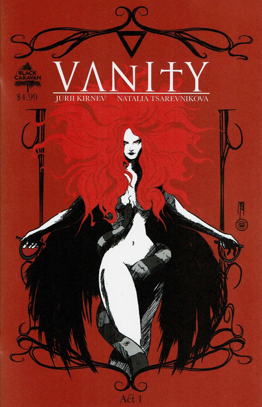 VANITY #1 CVR A SCHMALKE 2022 comic book BLACK CARAVAN