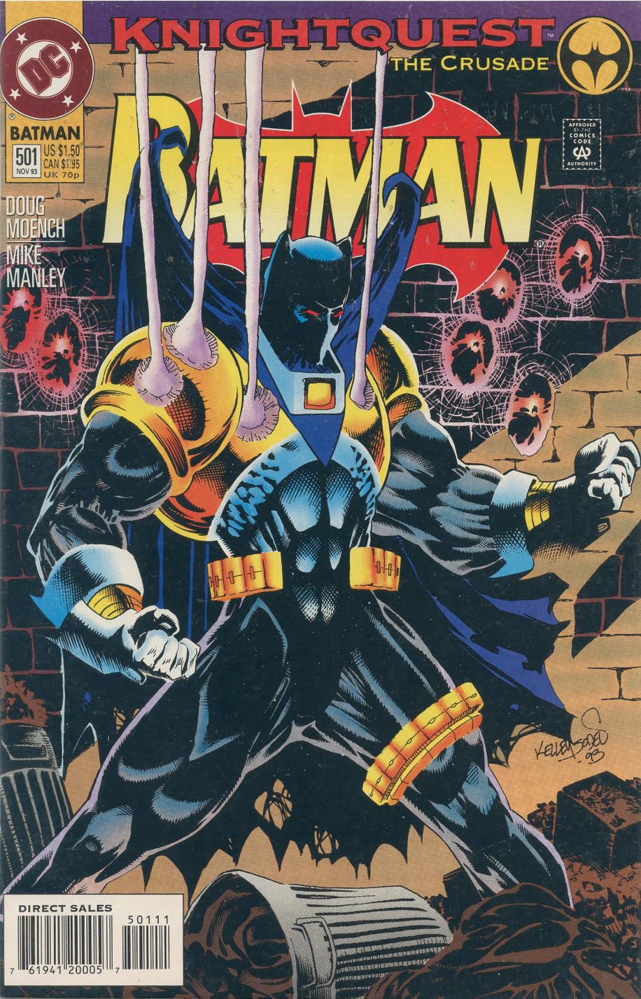 BATMAN #501 1993 KNIGHTFALL