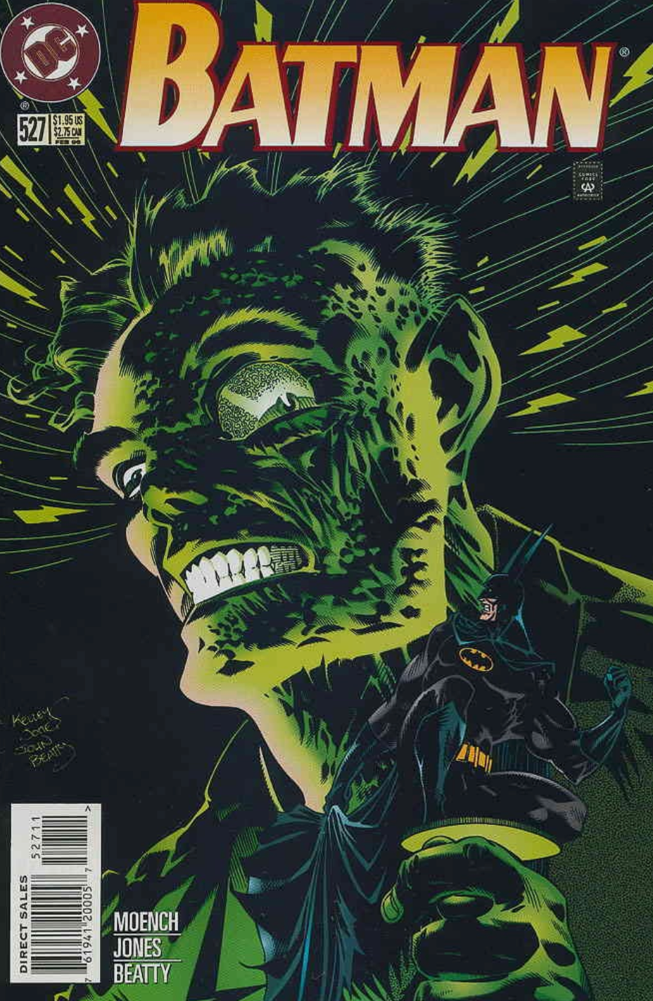 BATMAN #527 1996 Batman DC COMICS