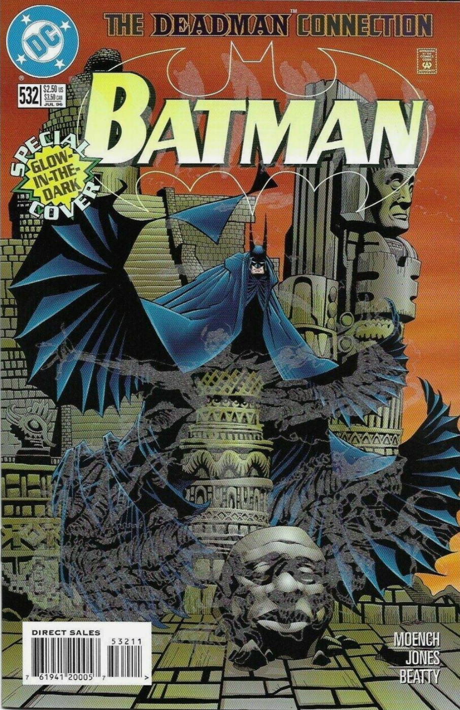 BATMAN #532 GLOW IN THE DARK 1996 Batman DC COMICS