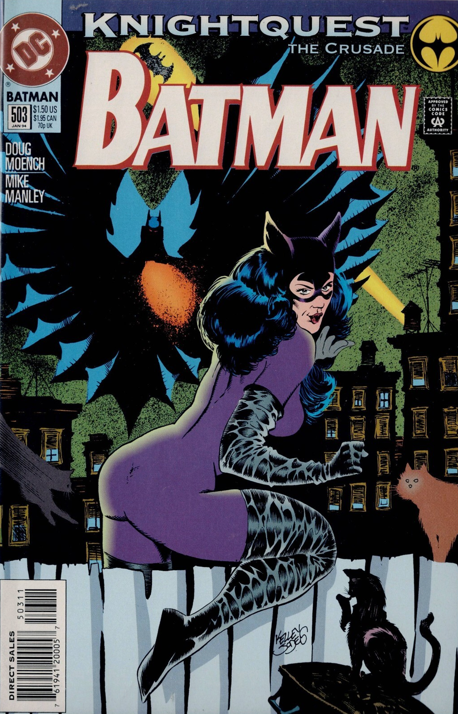 BATMAN #503 1994 KNIGHTQUEST Batman DC COMICS