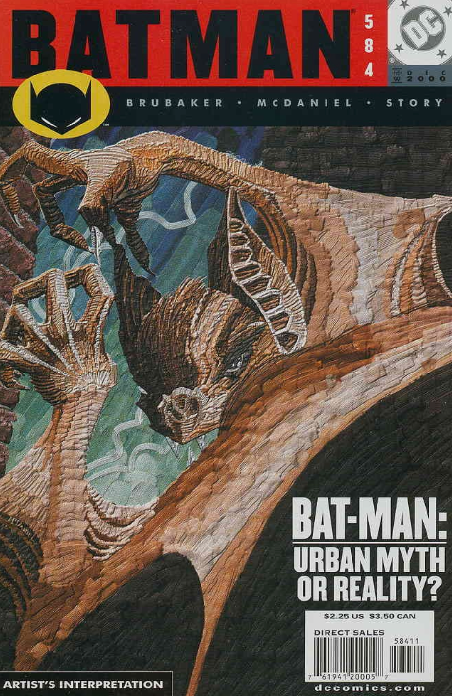 BATMAN #584 2000