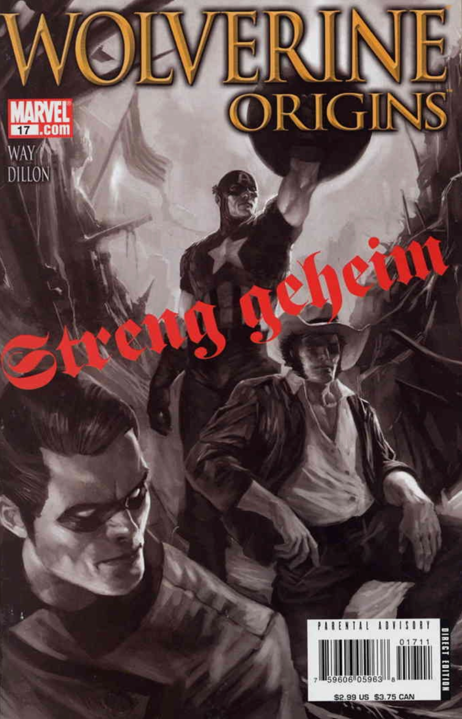 WOLVERINE ORIGINS #17 2007