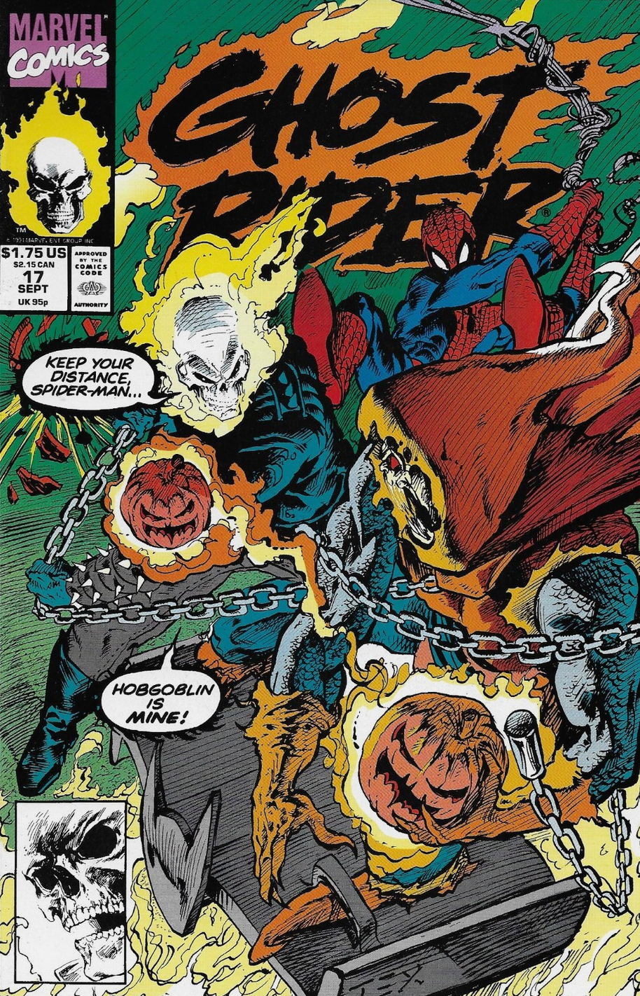 GHOST RIDER #17 1991