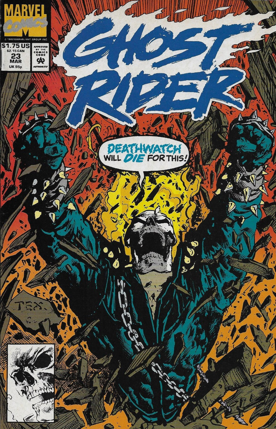 GHOST RIDER #23 1992