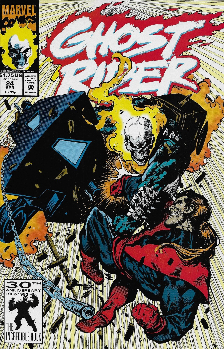 GHOST RIDER #24 1992