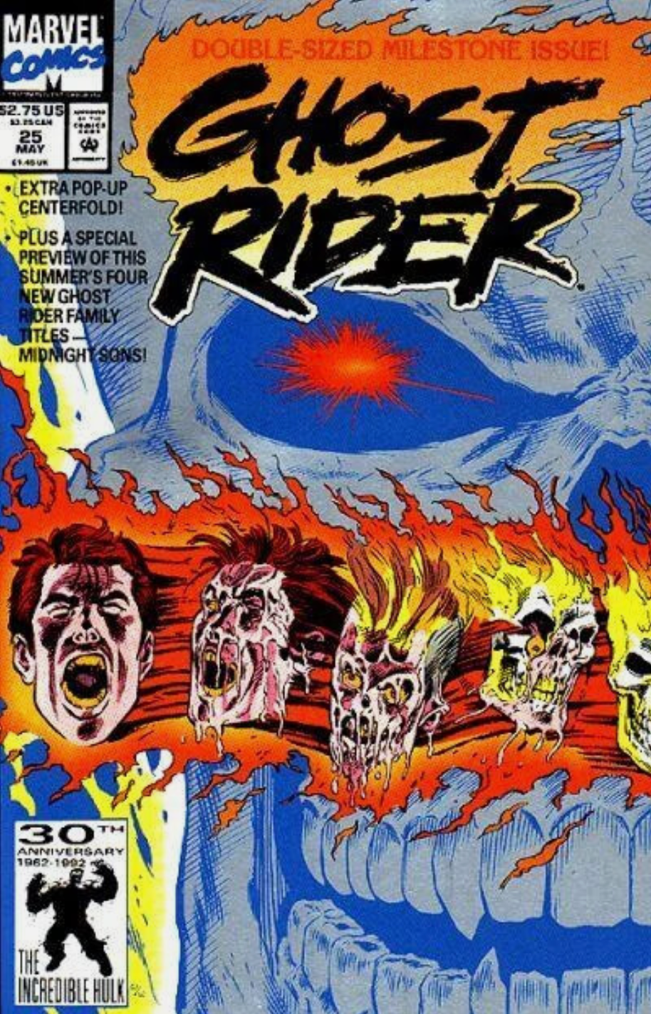 GHOST RIDER #25 1992
