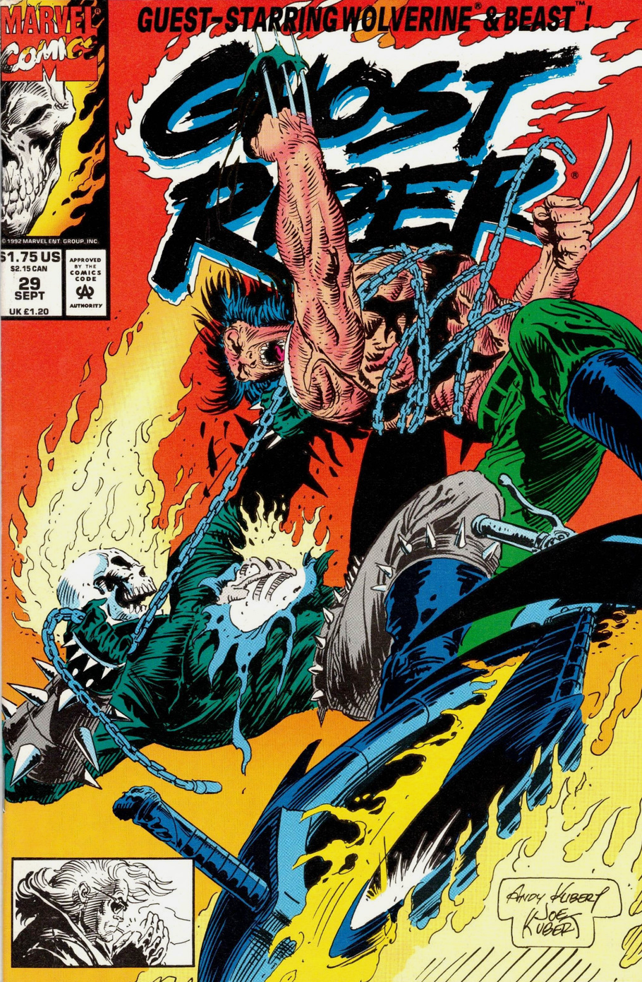 GHOST RIDER #29 1992