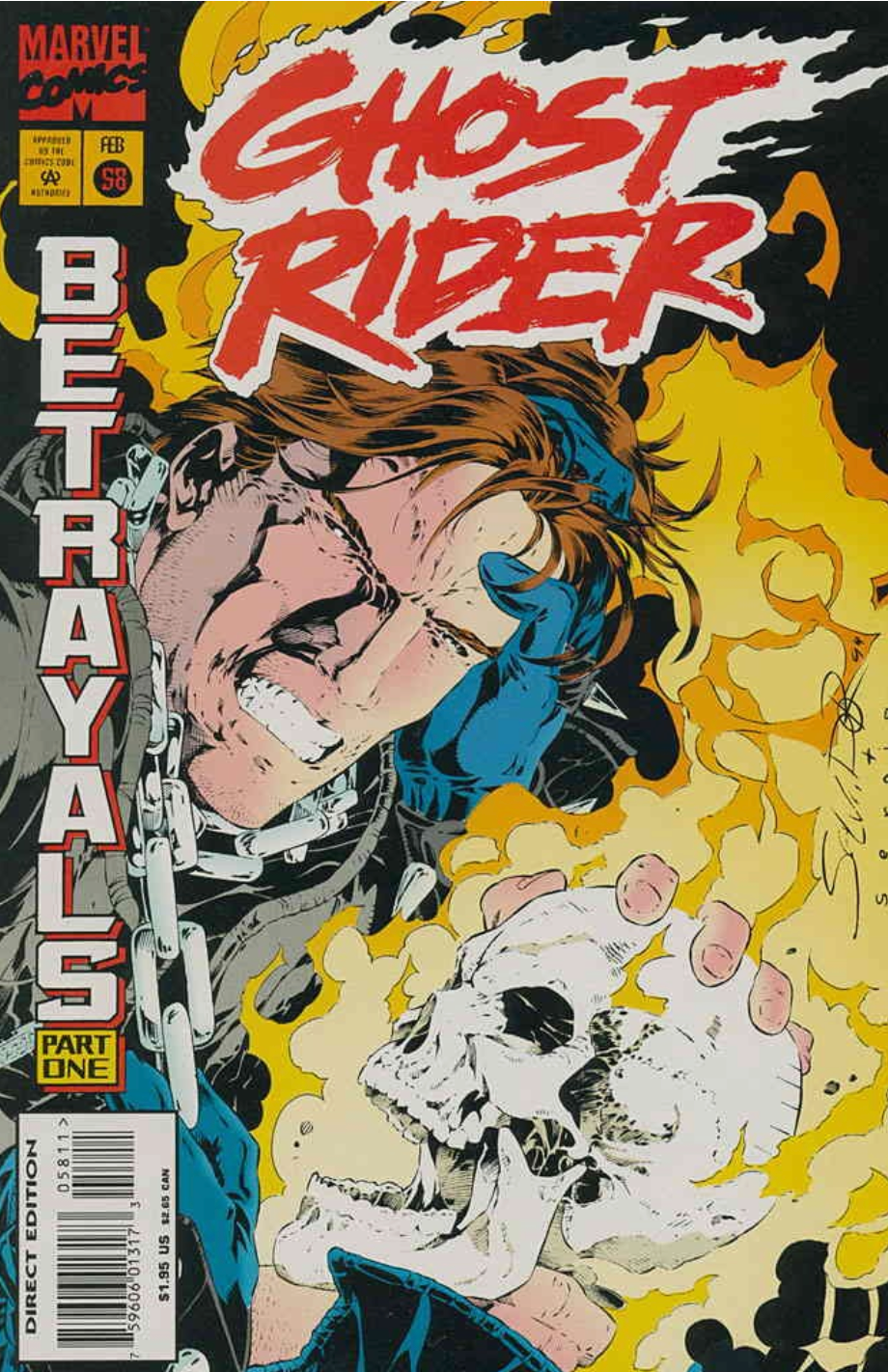 GHOST RIDER #58 1995