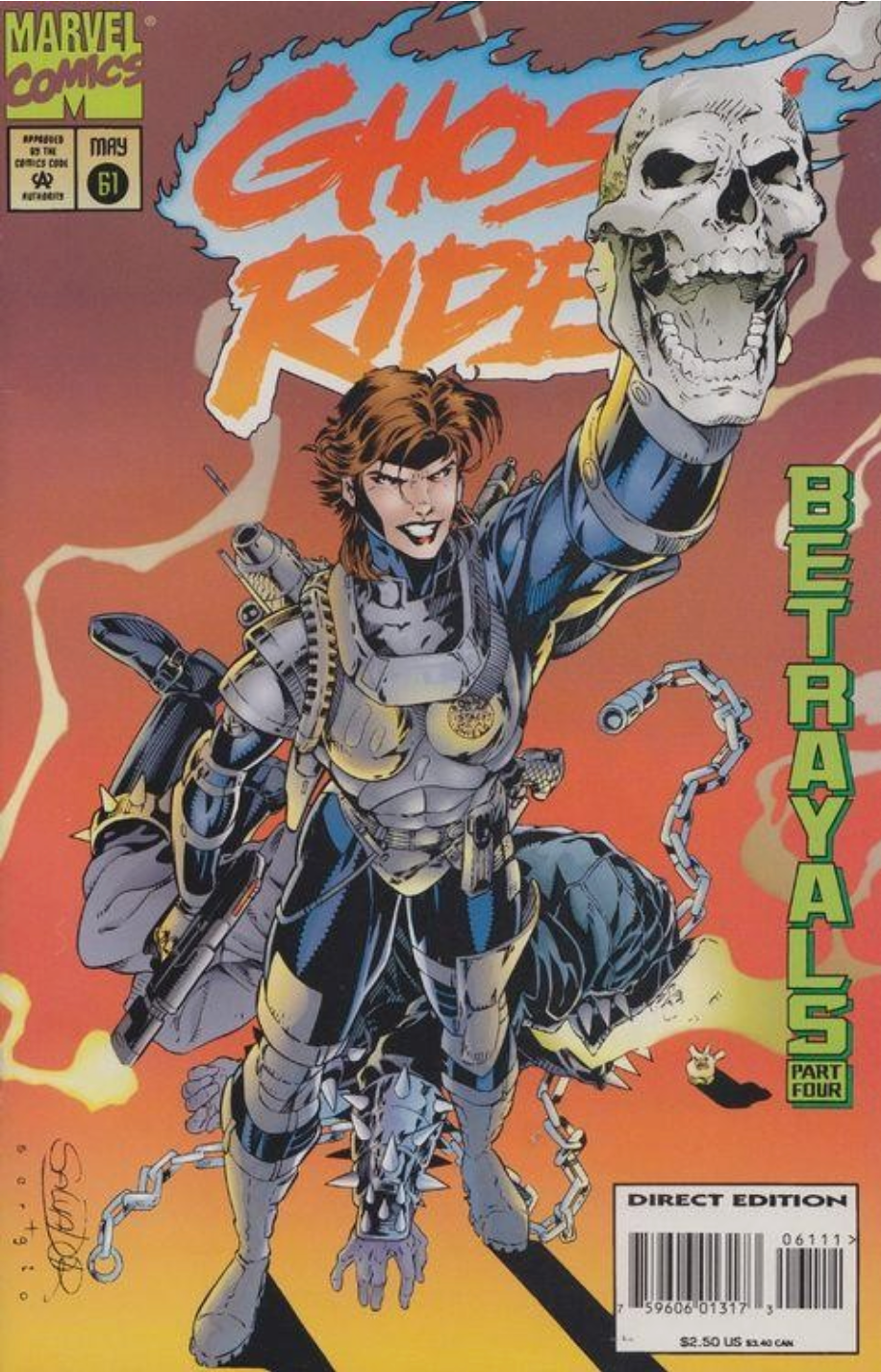 GHOST RIDER #61 1995