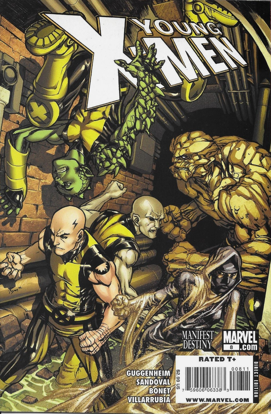 Young X-Men #8 2008 Young X-Men MARVEL COMCS