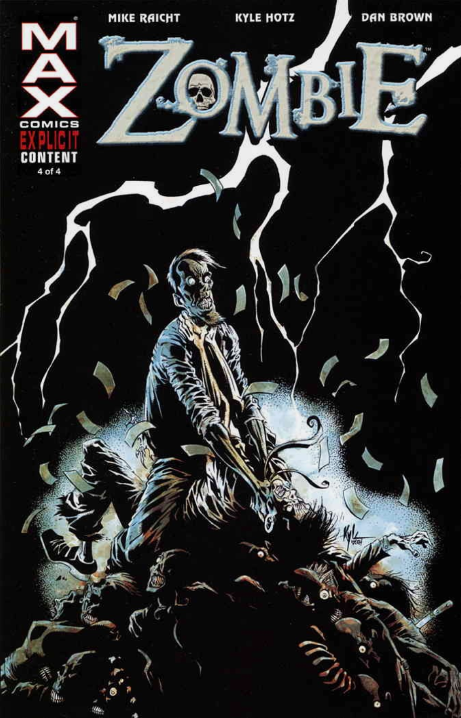 Zombie #4 Max 2007 Zodiac MARVEL COMCS