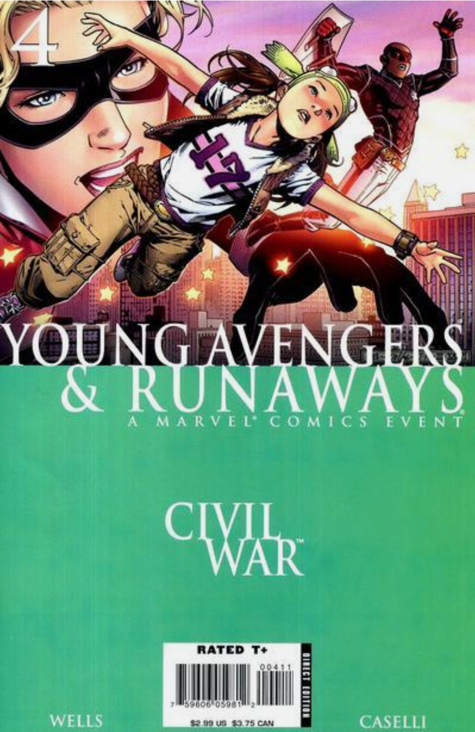 Young Avengers & Runaways #4 2006 Young Avengers MARVEL COMCS