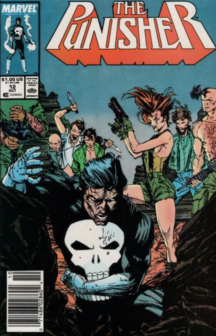 PUNISHER #12 1988 NEWSSTAND