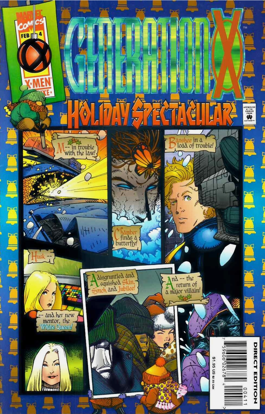 Generation X #4 1995 Generation X MARVEL COMCS