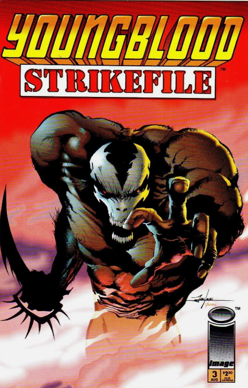 YOUNGBLOOD STRIKEFILE #3 FLIPBOOK 1993 Youngblood ARCADE COMICS