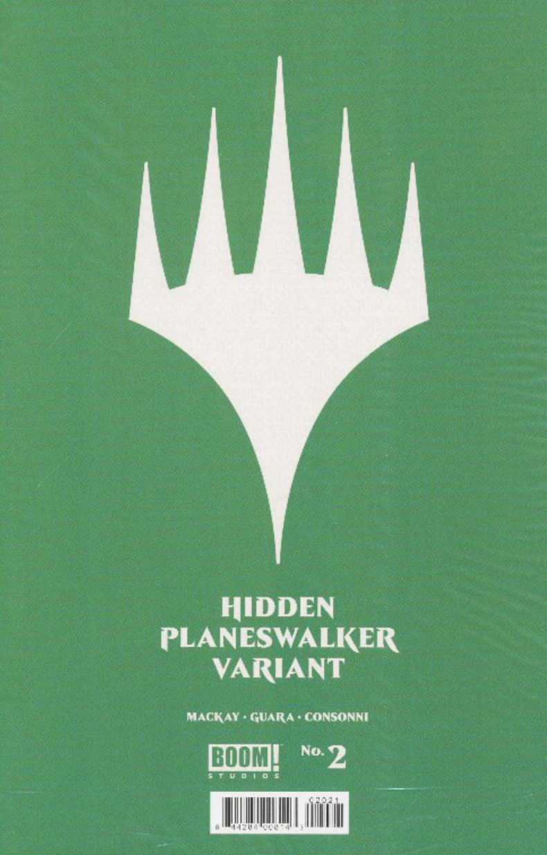 MAGIC THE GATHERING (MTG) #2 CVR B HIDDEN PLANESWALKER POLYBAGGED SEALED VARIANT 2021 comic book BOOM! STUDIOS