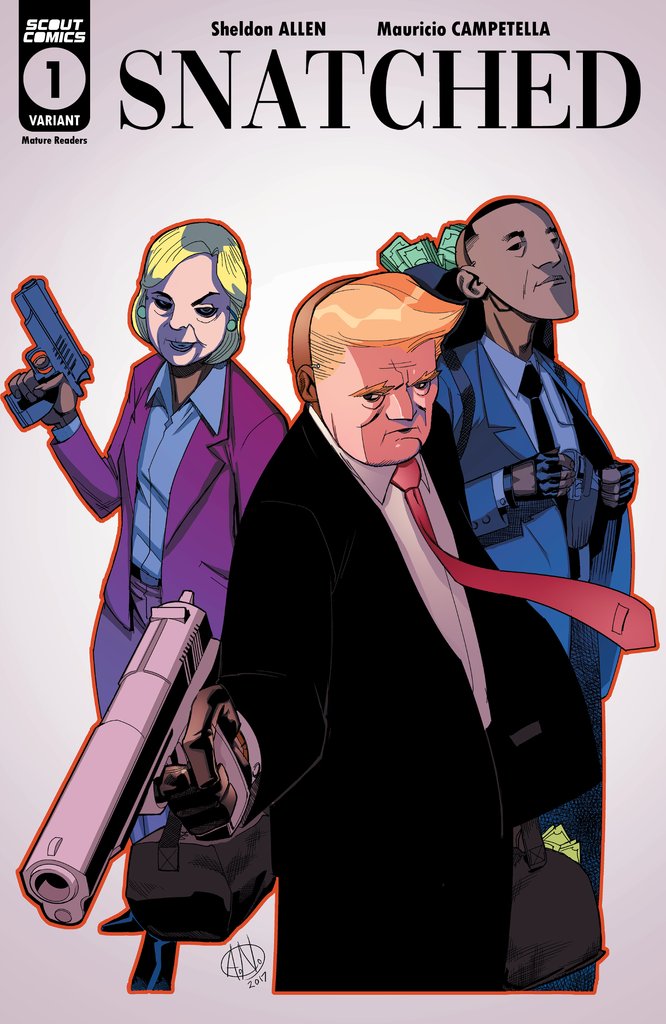 SNATCHED #1 CAMPETELLA WEBSTORE EXCLUSIVE VARIANT 2021 SCOUT COMICS