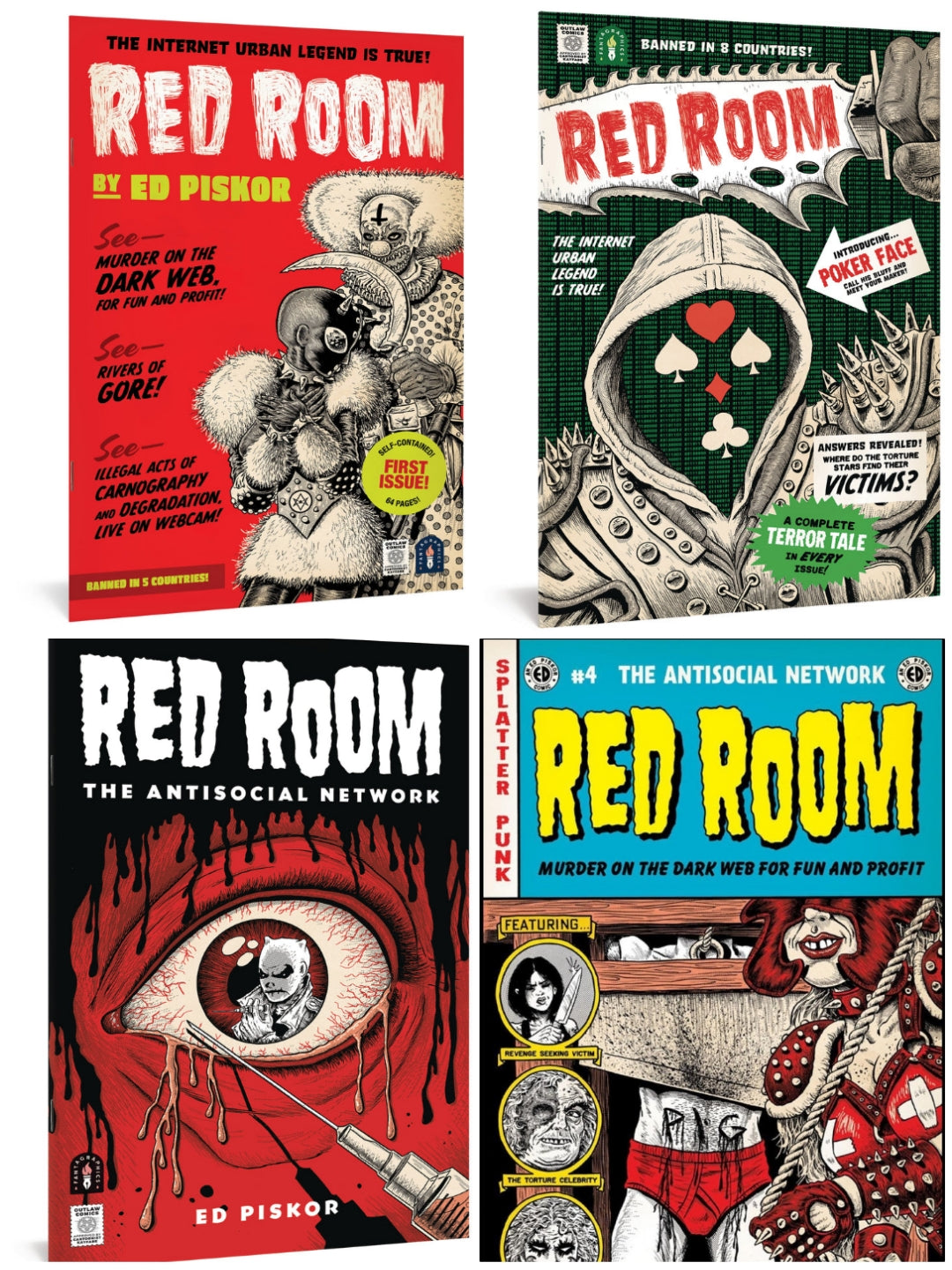RED ROOM #1-#4 SET 2021 Red Room FANTAGRAPHICS BOOKS