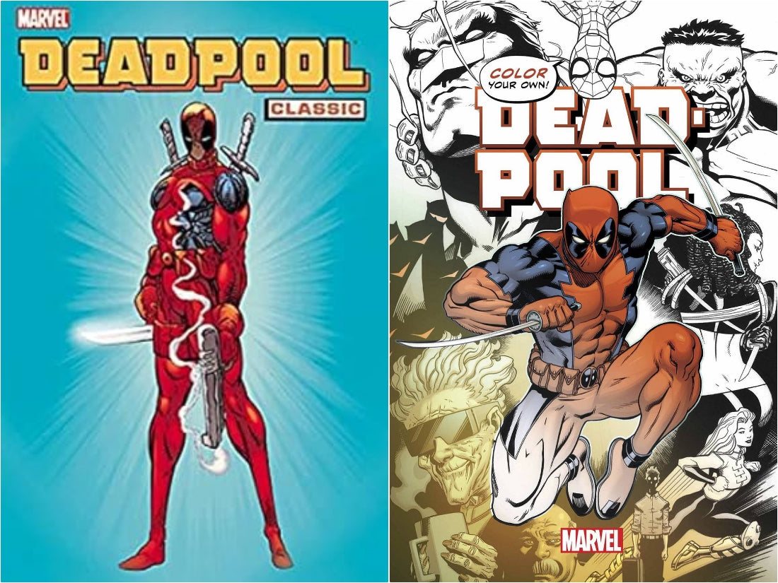 FREE DEADPOOL CLASSIC VOL 01 & COLOR YOUR OWN DEADPOOL TRADE PAPERBACKS w/ $30 PURCHASE (CODE: DEADPOOL)