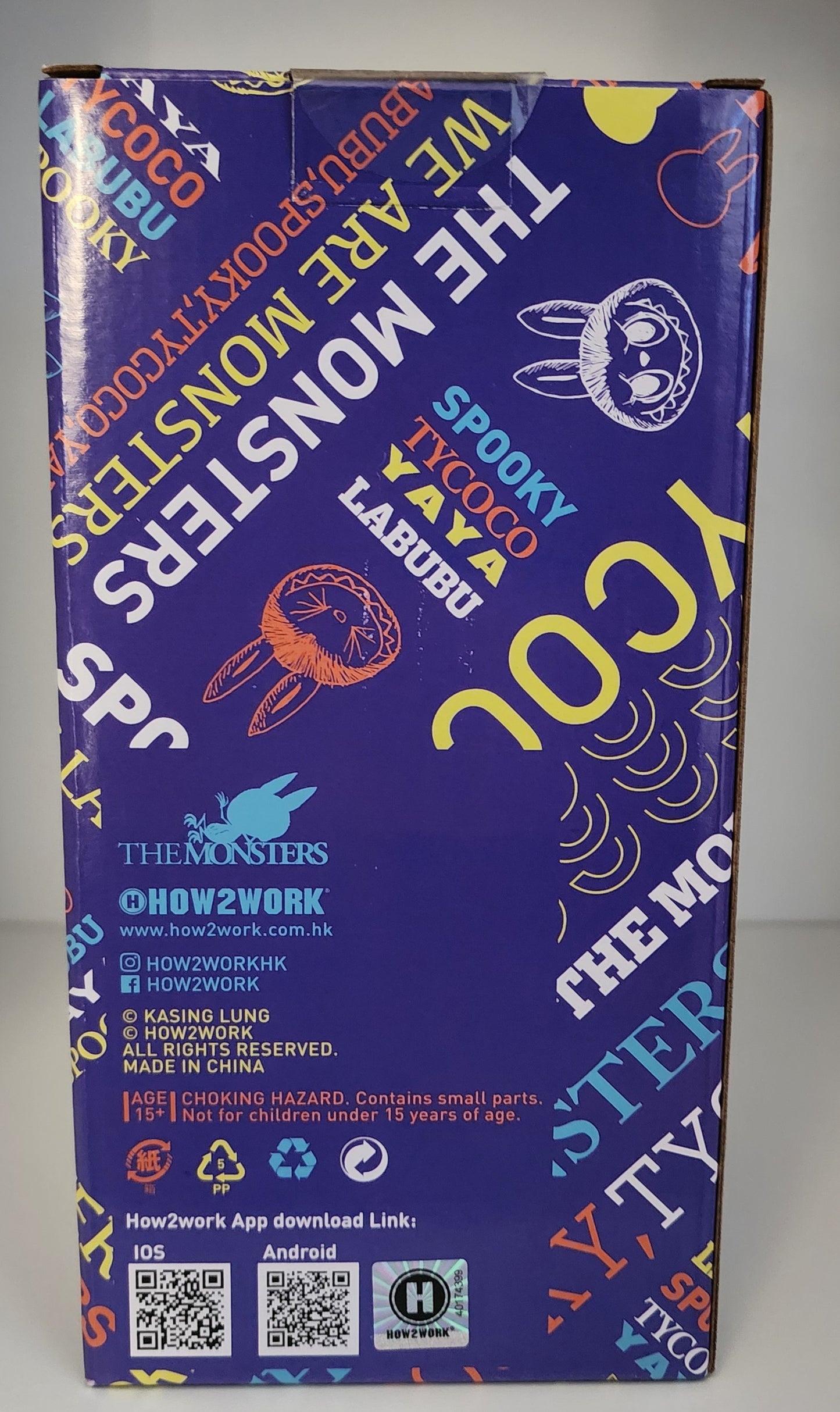 ZIMOMO ORANGE THE MONSTERS LABUBU KASING LUNG HOW2WORK DESIGNERCON EXCLUSIVE 2025 HOW2WORK