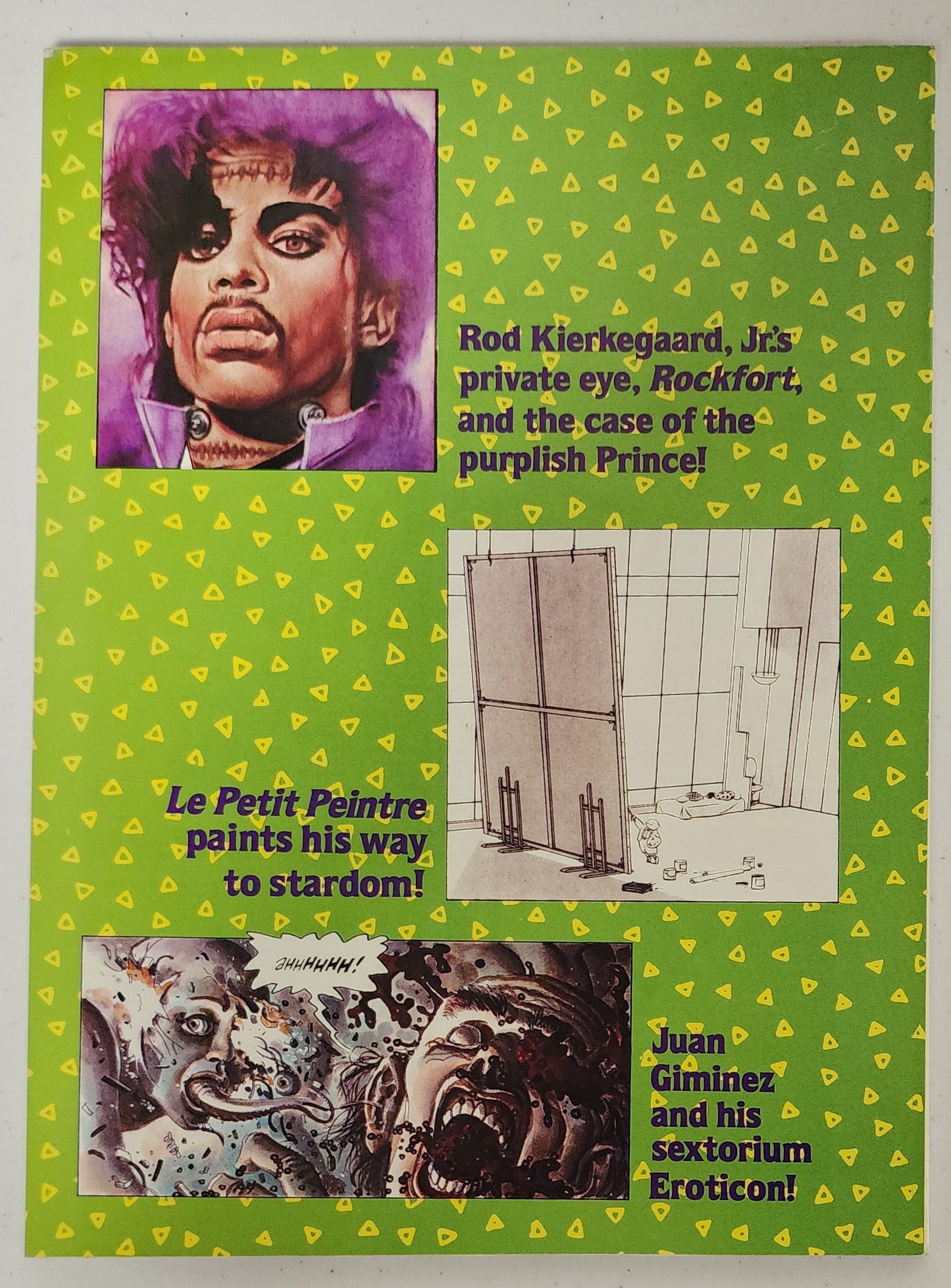 HEAVY METAL QUARTERLY MAGAZINE FALL 1986 HEAVY METAL MAGAZINE