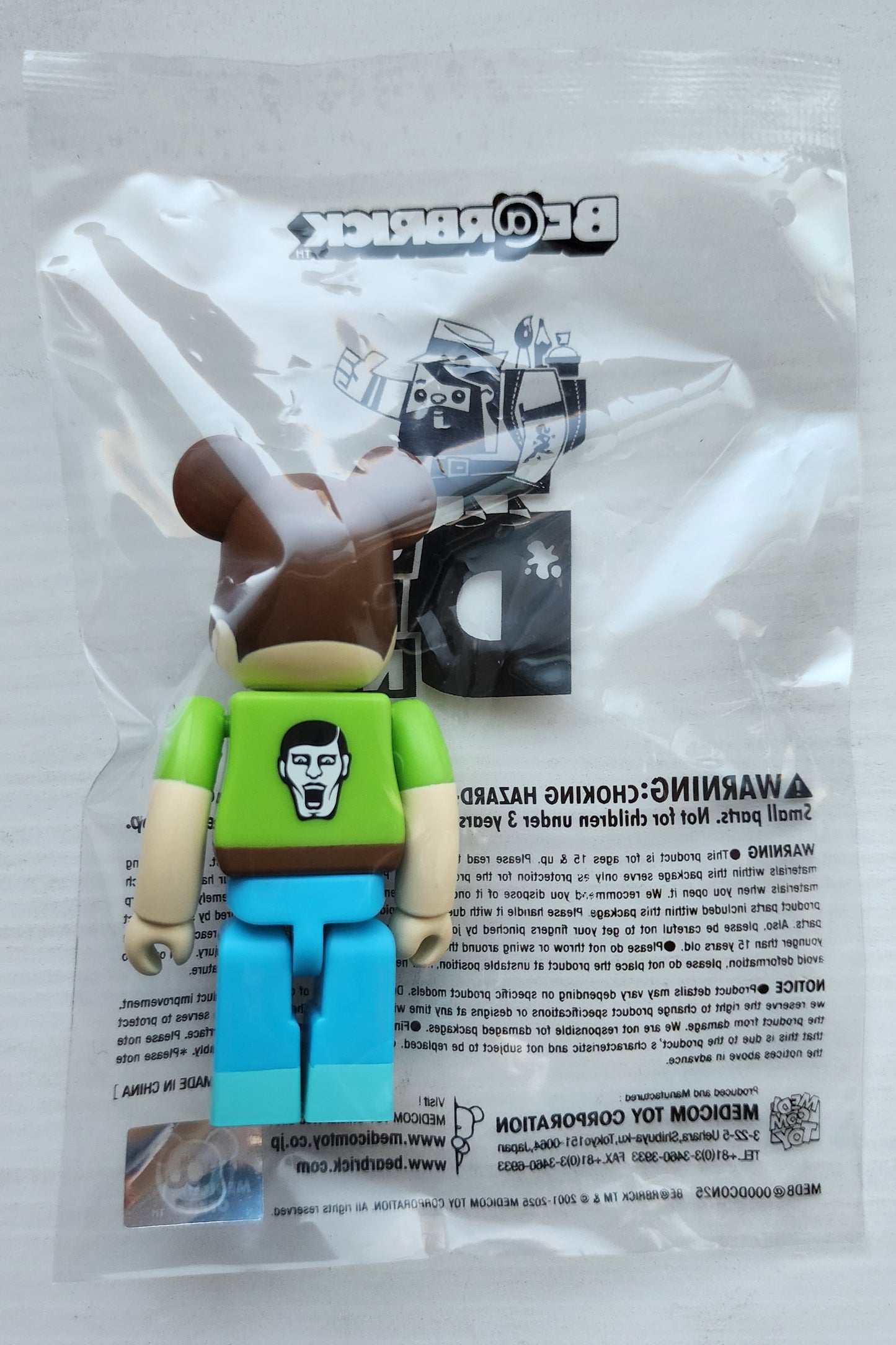 PUNK DRUNKERS VINCENT AITSU 100% BE@RBRICK DESIGNERCON VIP EXCLUSIVE BE@RBRICK