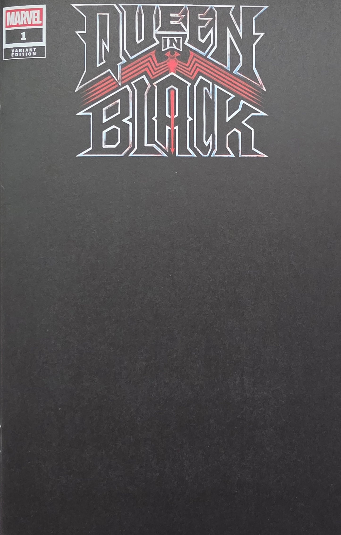 07/29/2026 QUEEN IN BLACK #1 BLACK SKETCH BLANK VARIANT