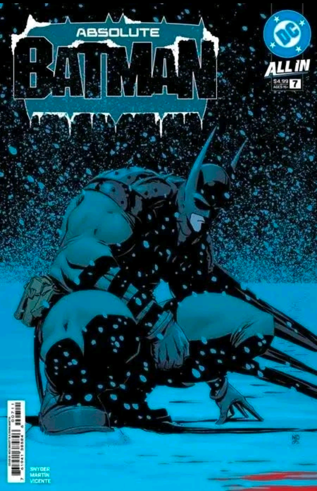 ABSOLUTE BATMAN #7 CVR A NICK DRAGOTTA 1ST PRINT 2025 DC COMICS