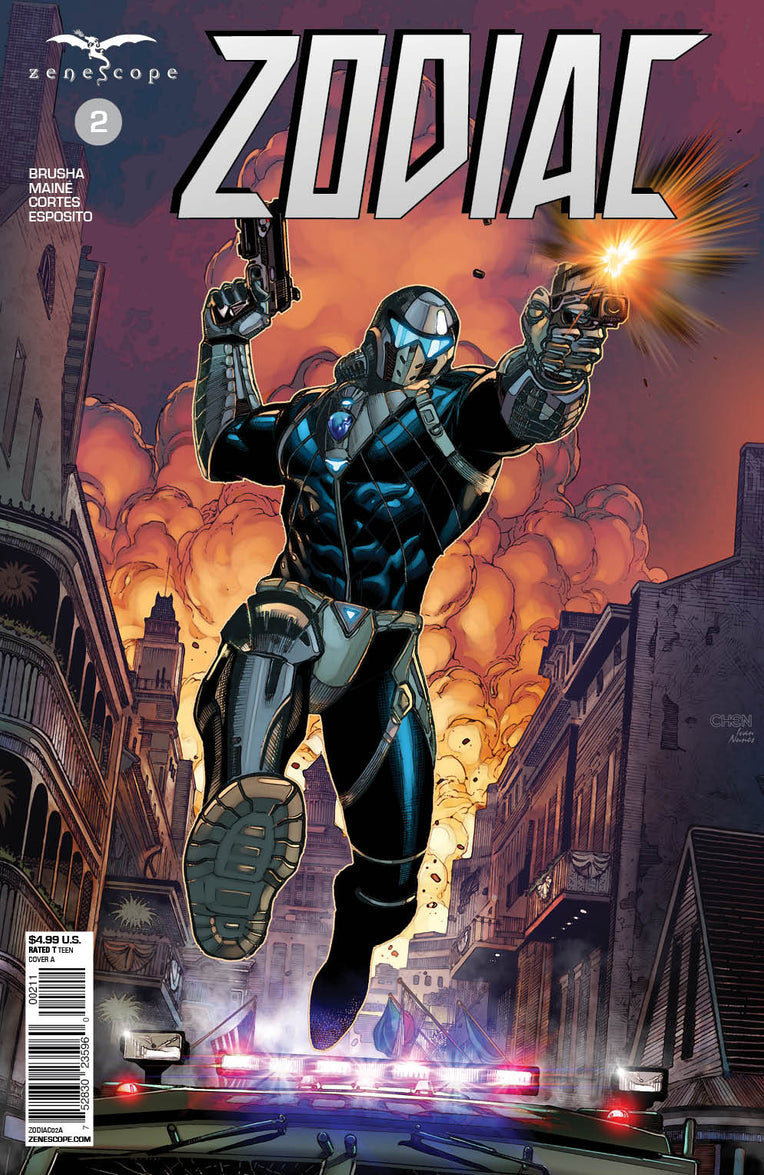ZODIAC #2 CVR A CHEN 2010 comic book ZENESCOPE ENTERTAINMENT INC
