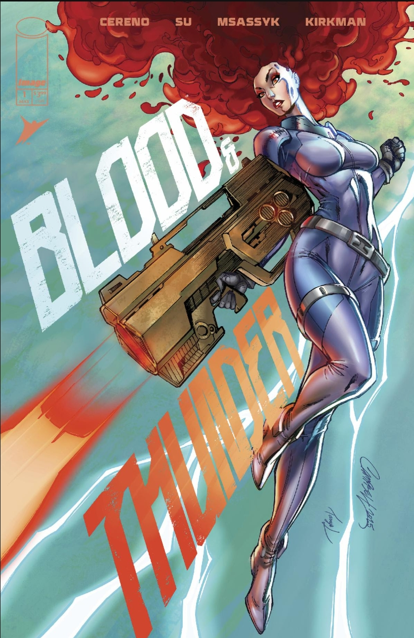 BLOOD & THUNDER #1 1:50 J SCOTT CAMPBELL VARIANT 2025 IMAGE COMICS