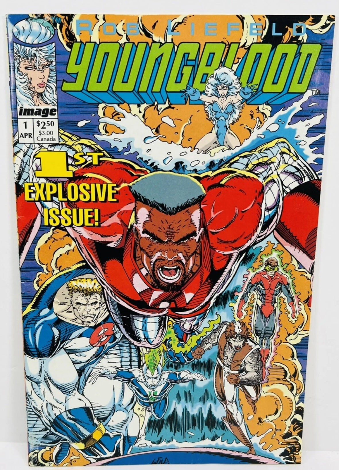 YOUNGBLOOD #1 VARIANT 1992 Youngblood IMAGE COMICS