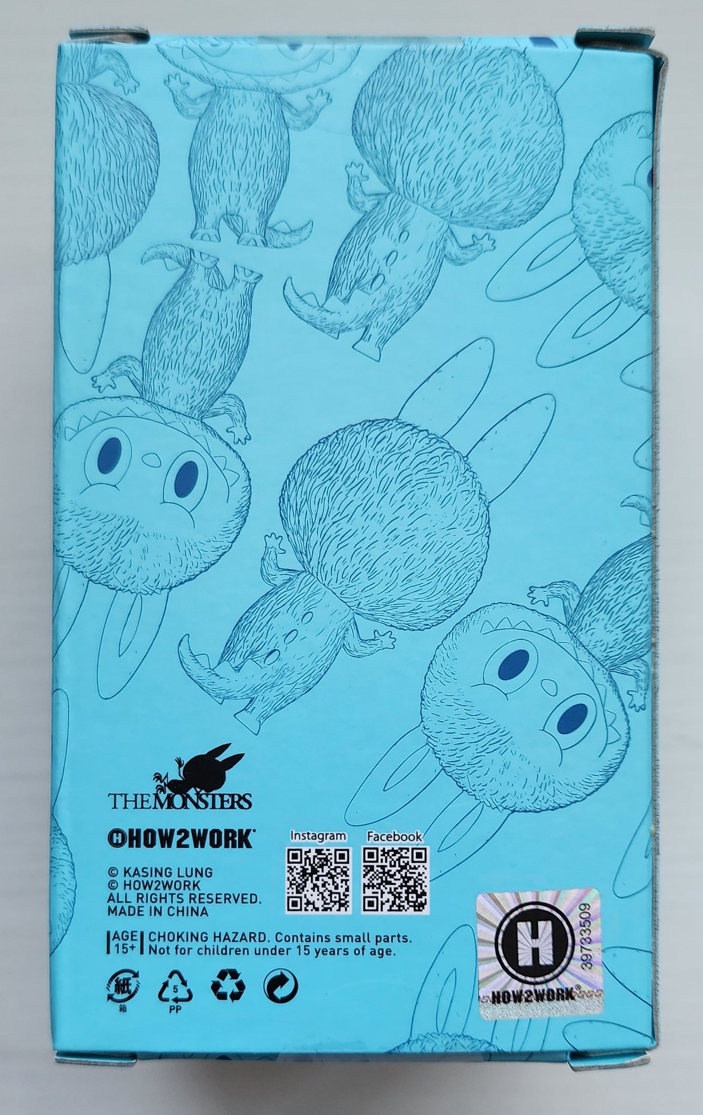 MINI ZIMOMO GREEN THE MONSTERS LABUBU KASING LUNG HOW2WORK DESIGNERCON EXCLUSIVE 2025 HOW2WORK