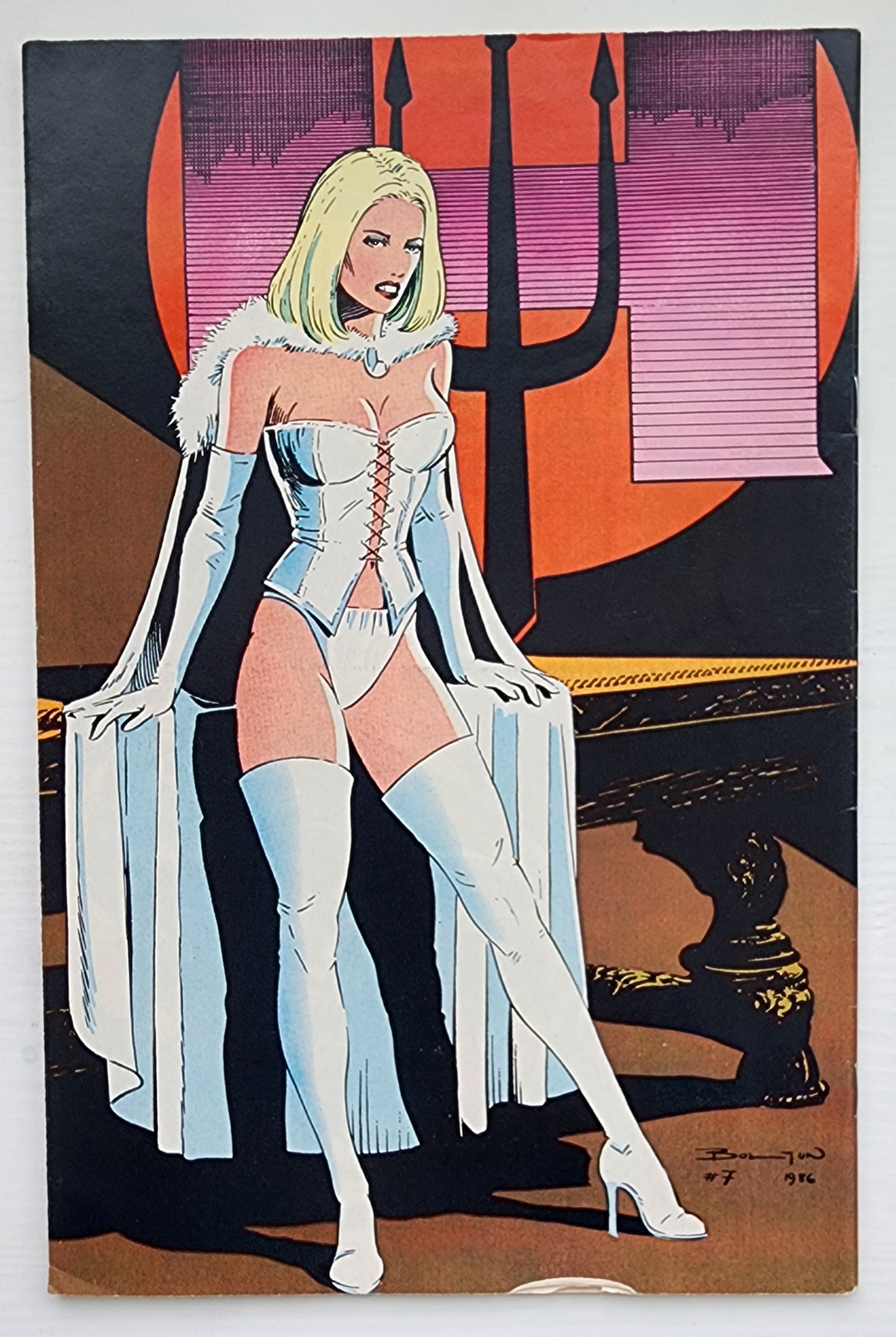 CLASSIC X-MEN #7 NEWSSTAND 1987 Classic X-Men MARVEL COMICS