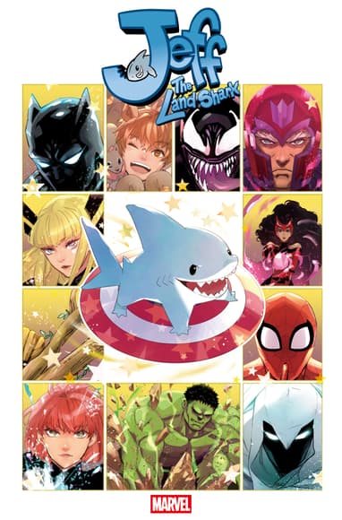 JEFF THE LAND SHARK #1 NAO FUJI 1:25 VARIANT 2025 MARVEL PRH
